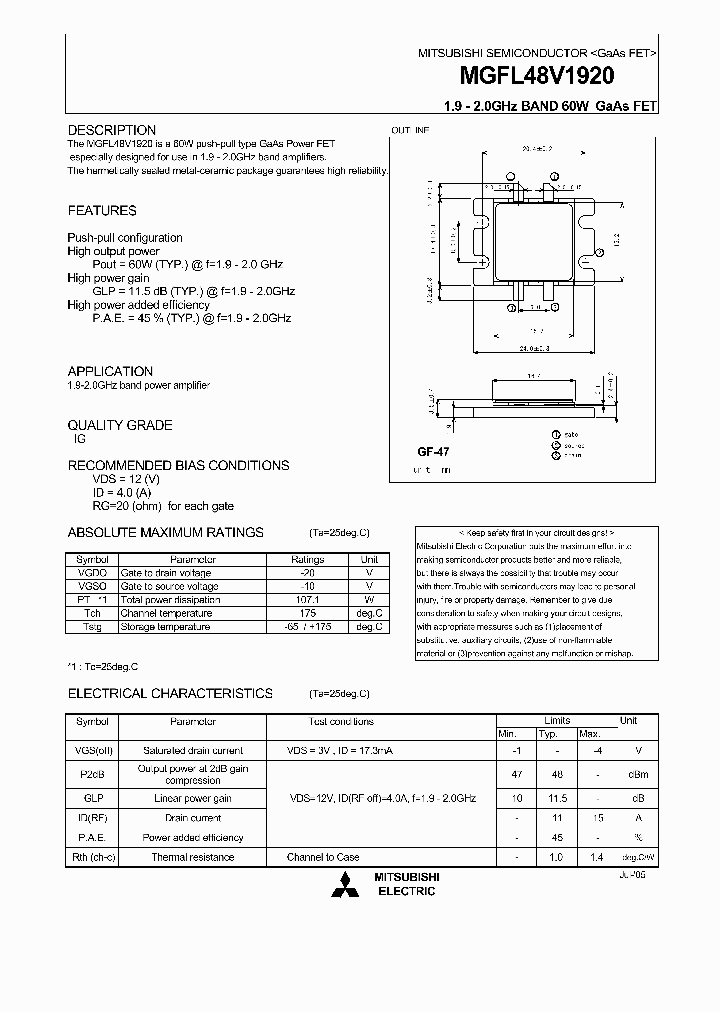 MGFL48V1920_320385.PDF Datasheet