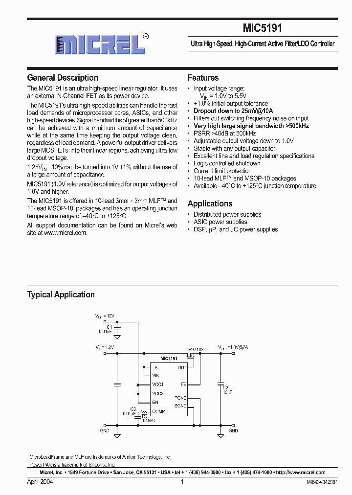 MIC5191_305652.PDF Datasheet