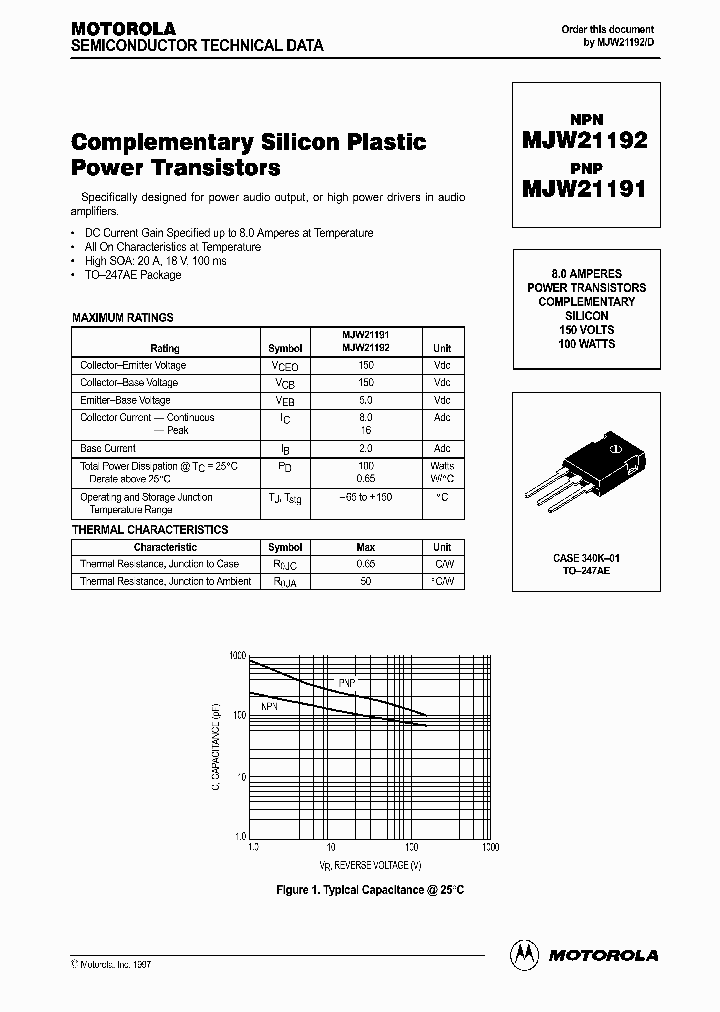 MJW21191_53184.PDF Datasheet