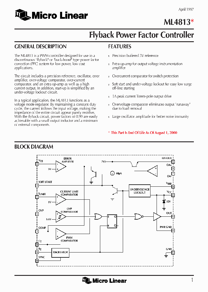 ML4813_313282.PDF Datasheet