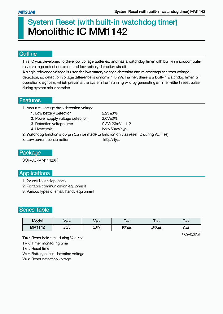 MM1142_327372.PDF Datasheet