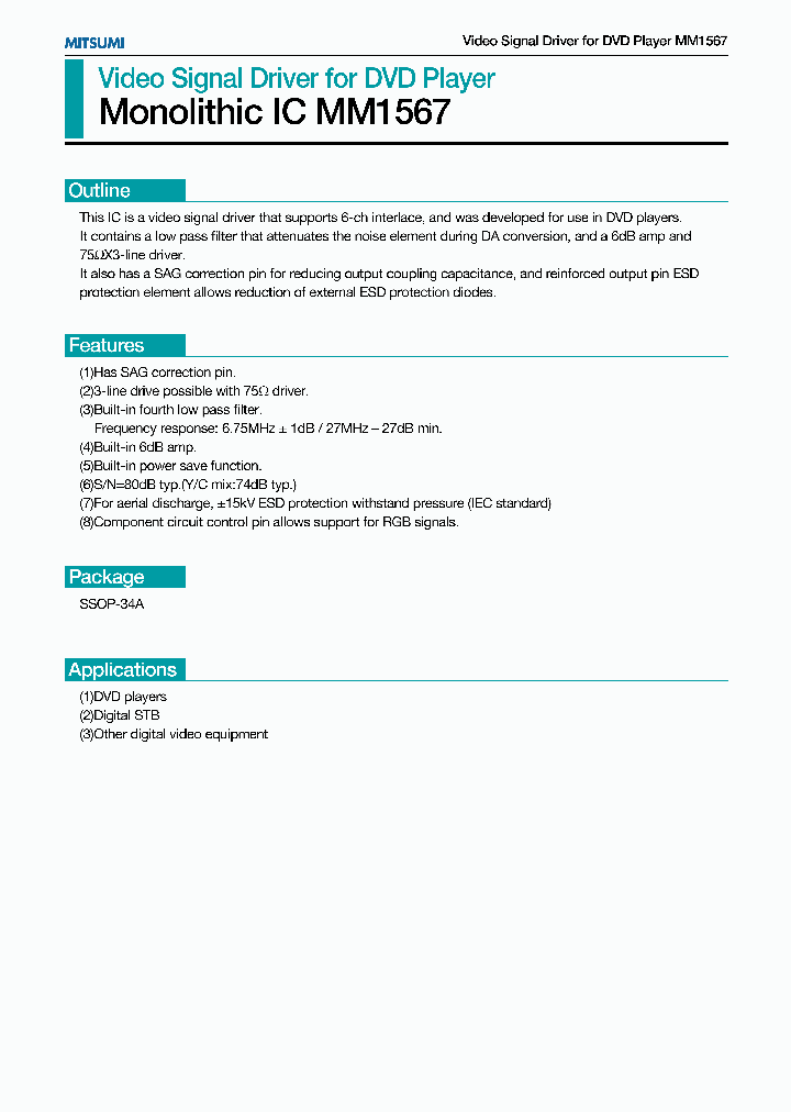 MM1567_331126.PDF Datasheet