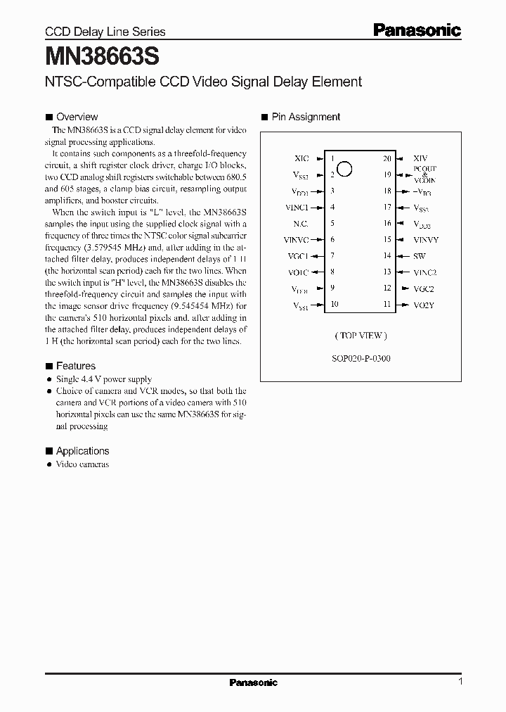 MN38663S_314077.PDF Datasheet