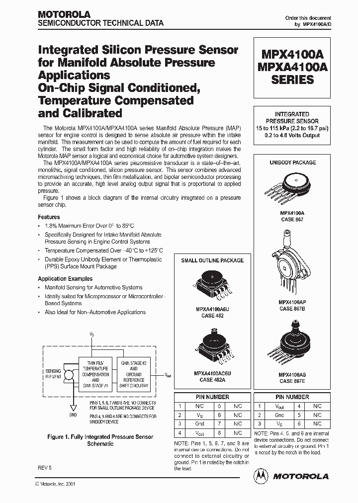 MPX4100A_200403.PDF Datasheet