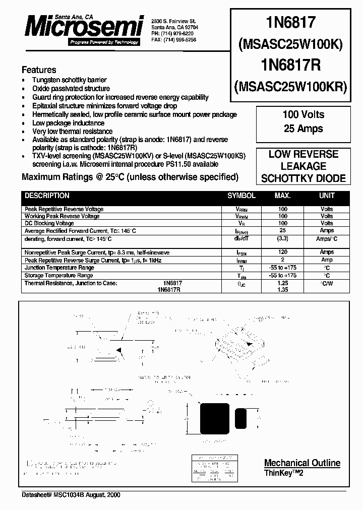 MSASC25W100K_333417.PDF Datasheet