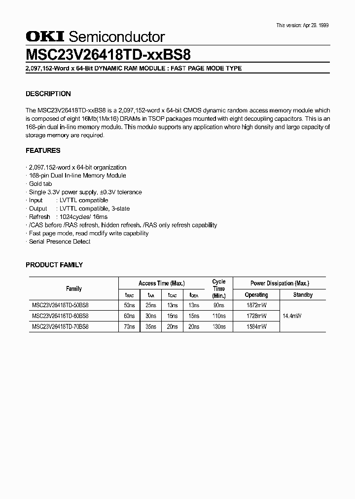 MSC23V26418TD-XXBS8_317103.PDF Datasheet