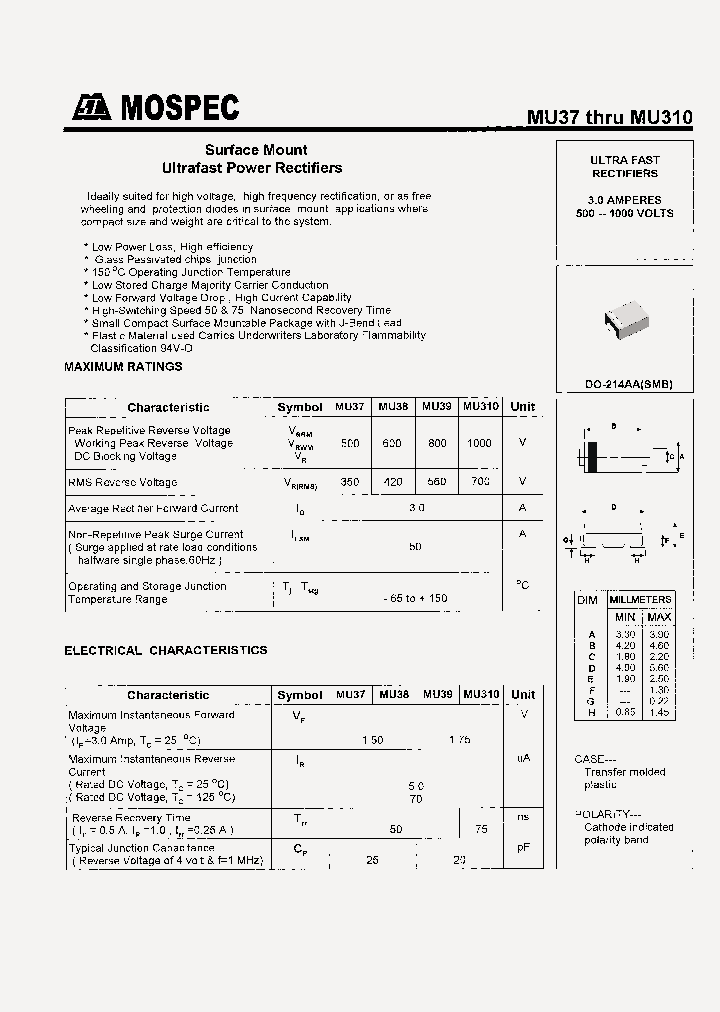 MU310_370828.PDF Datasheet