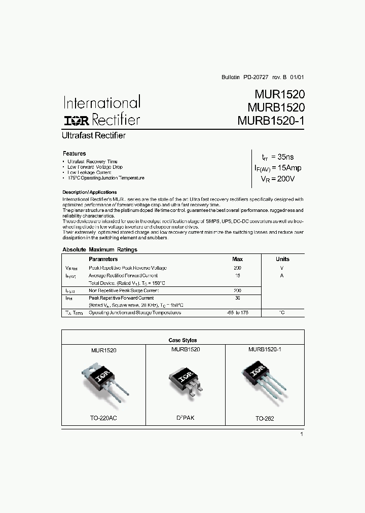 MUR1520_197830.PDF Datasheet