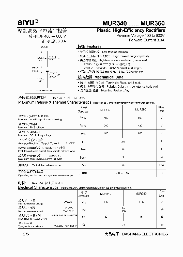 MUR360_331706.PDF Datasheet