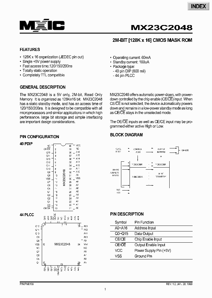 MX23C2048_318468.PDF Datasheet