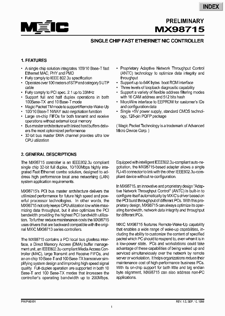 MX98715_363955.PDF Datasheet