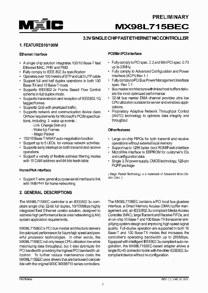 MX98L715BEC_381710.PDF Datasheet