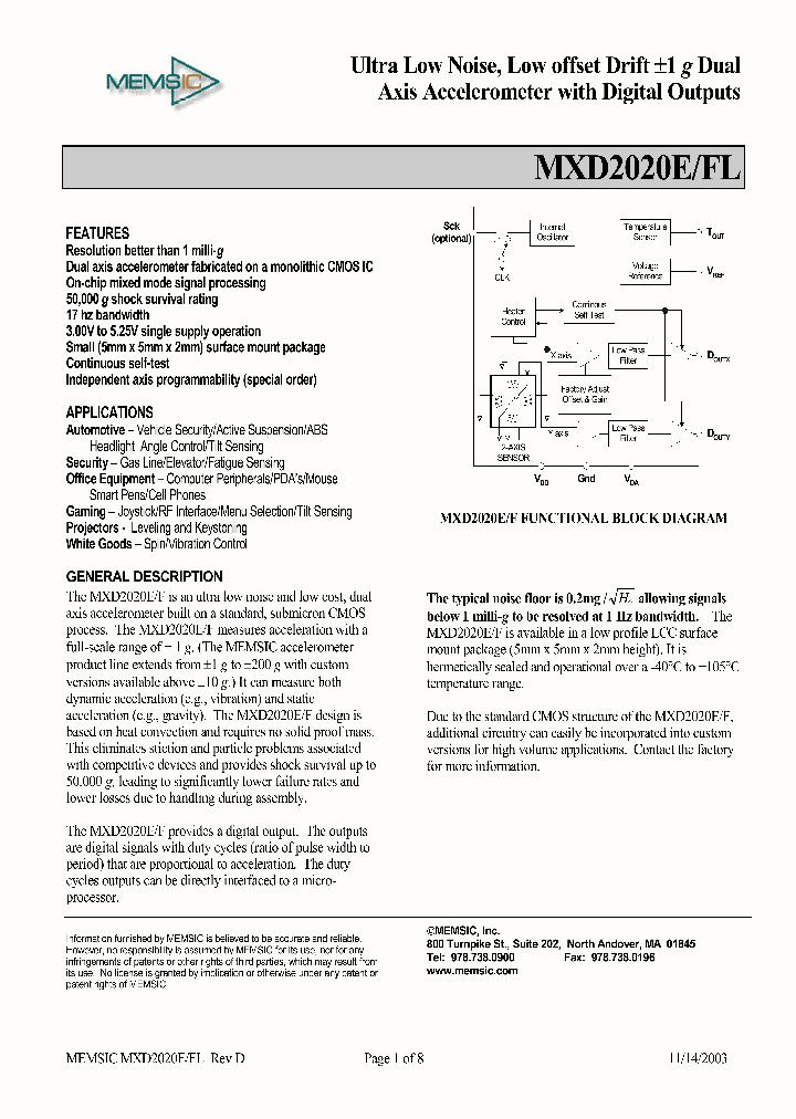 MXD2020EL_186246.PDF Datasheet