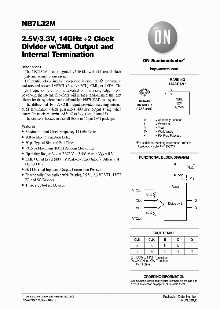 NB7L32M_328725.PDF Datasheet