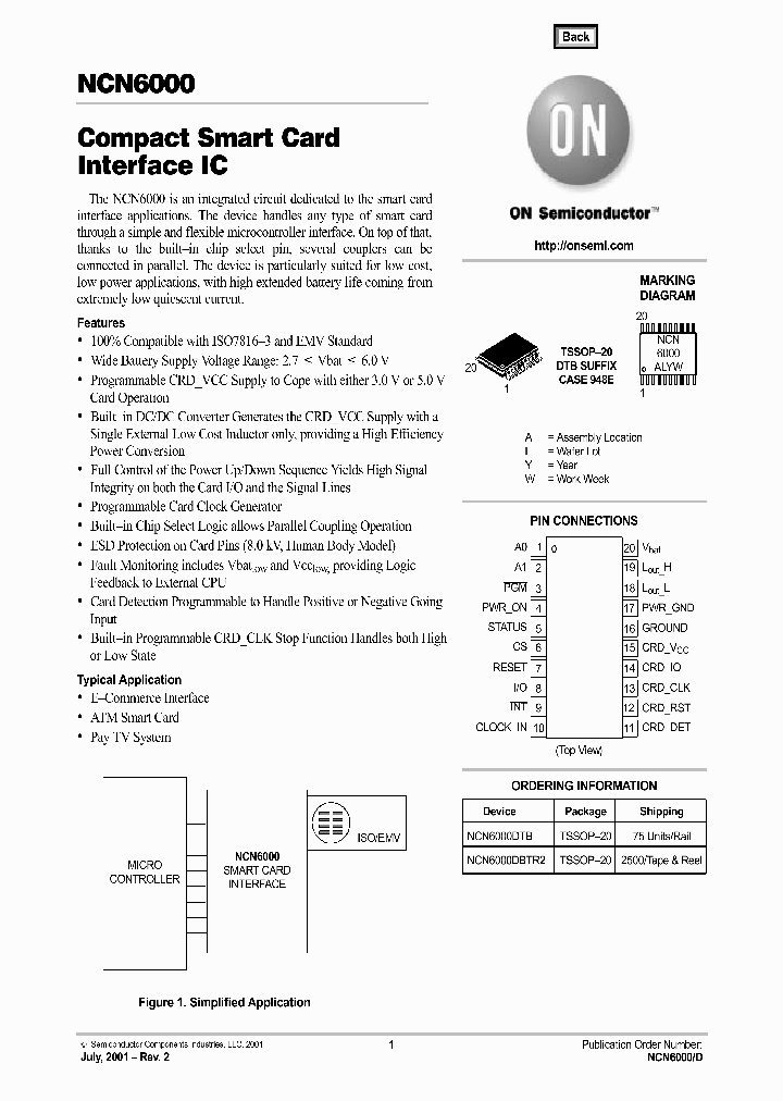 NCN6000_338634.PDF Datasheet
