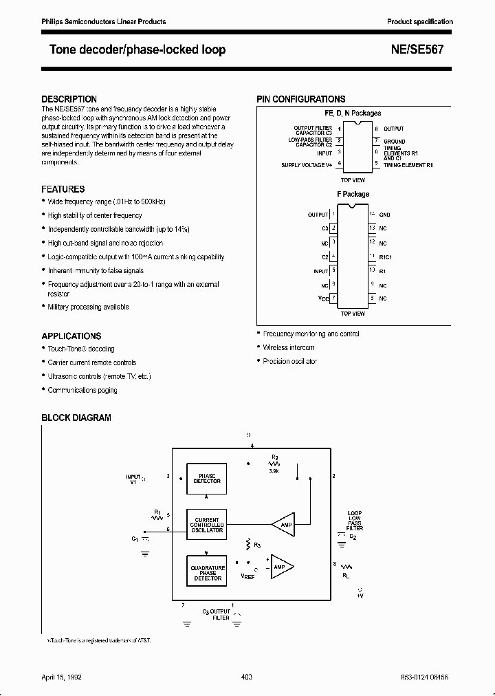 SE567D_101143.PDF Datasheet