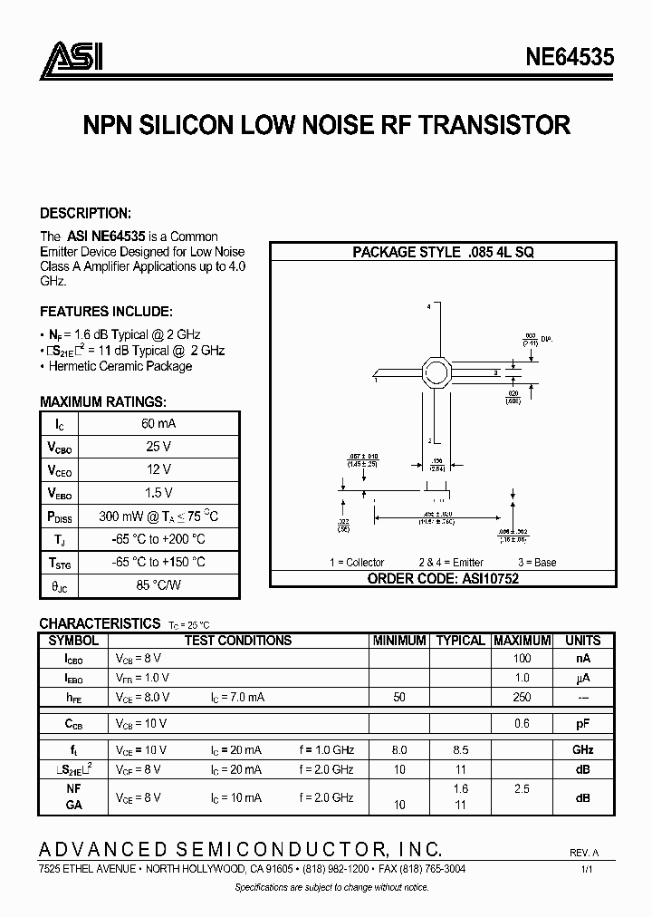 NE64535_289706.PDF Datasheet