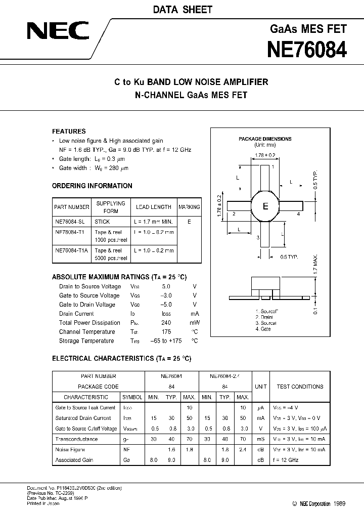 NE76084_323021.PDF Datasheet