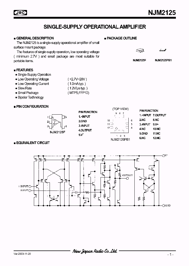 NJM2125_329142.PDF Datasheet