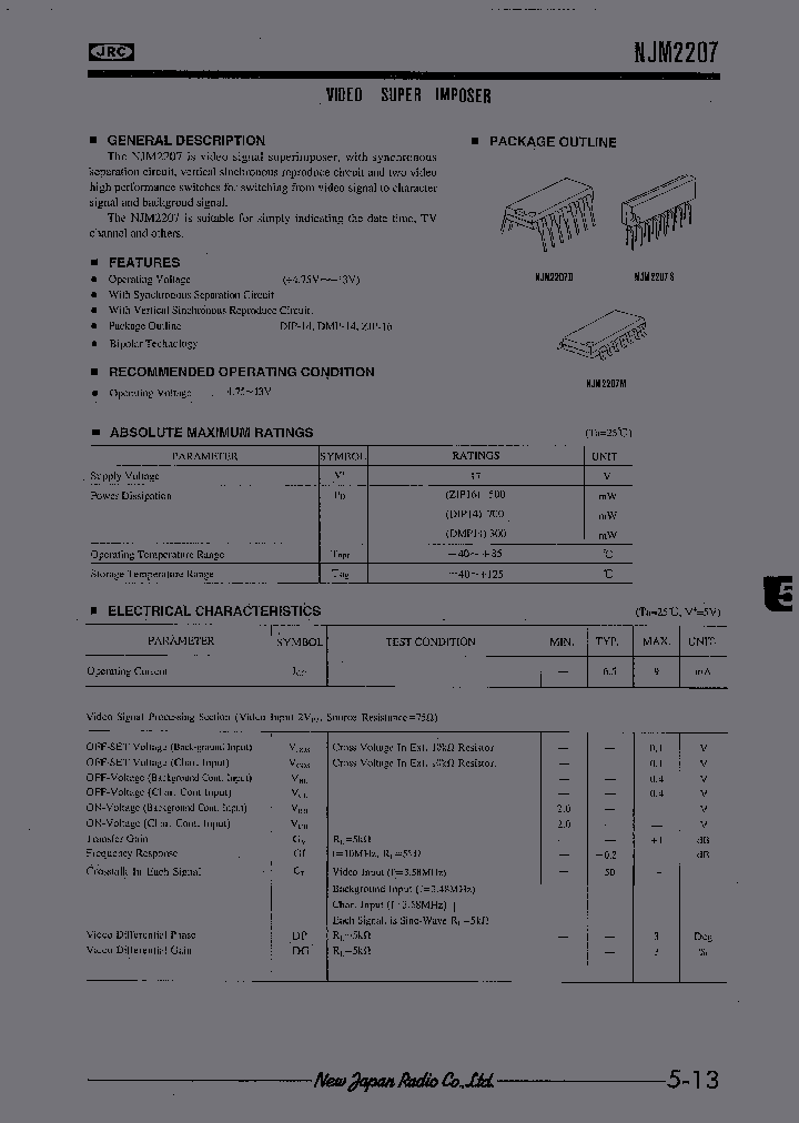 NJM2207_321814.PDF Datasheet