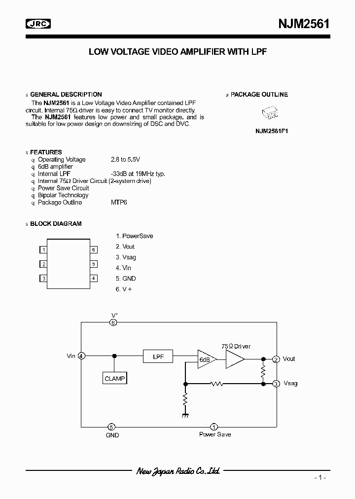 NJM2561_324184.PDF Datasheet