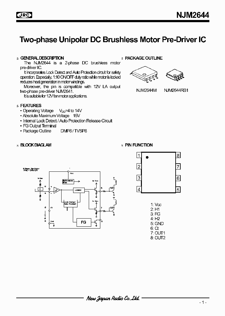 NJM2644_352119.PDF Datasheet