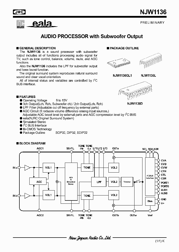 NJW1136_182821.PDF Datasheet