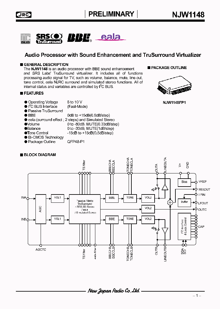 NJW1148_321933.PDF Datasheet