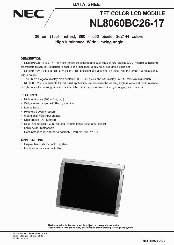 NL8060BC26-17_355432.PDF Datasheet