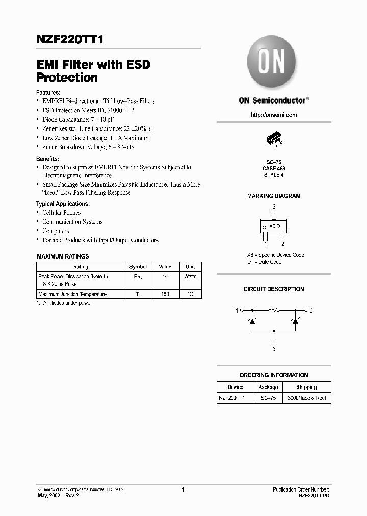 NZF220TT1_320034.PDF Datasheet