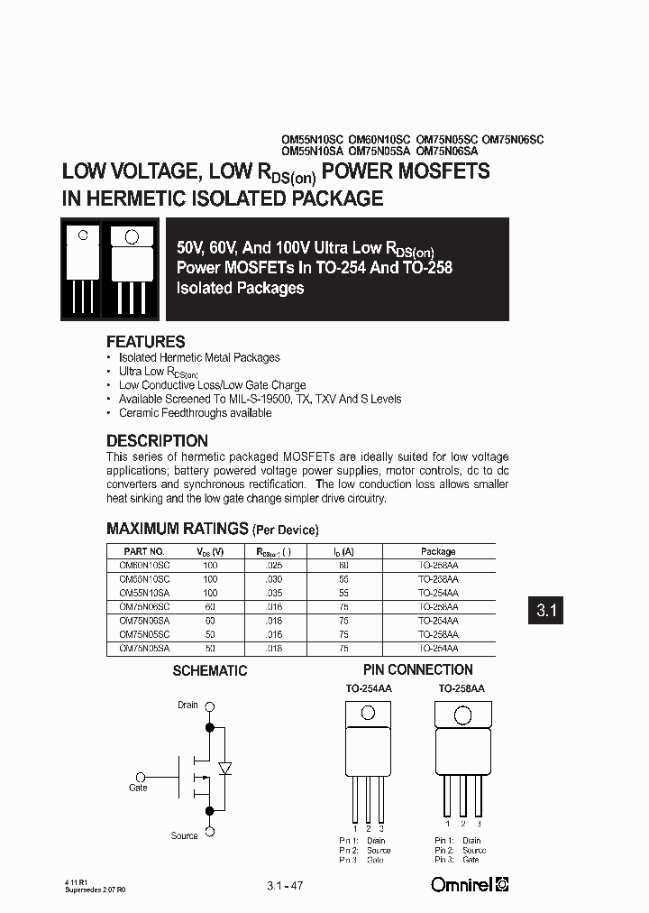 OM60N10S_353167.PDF Datasheet