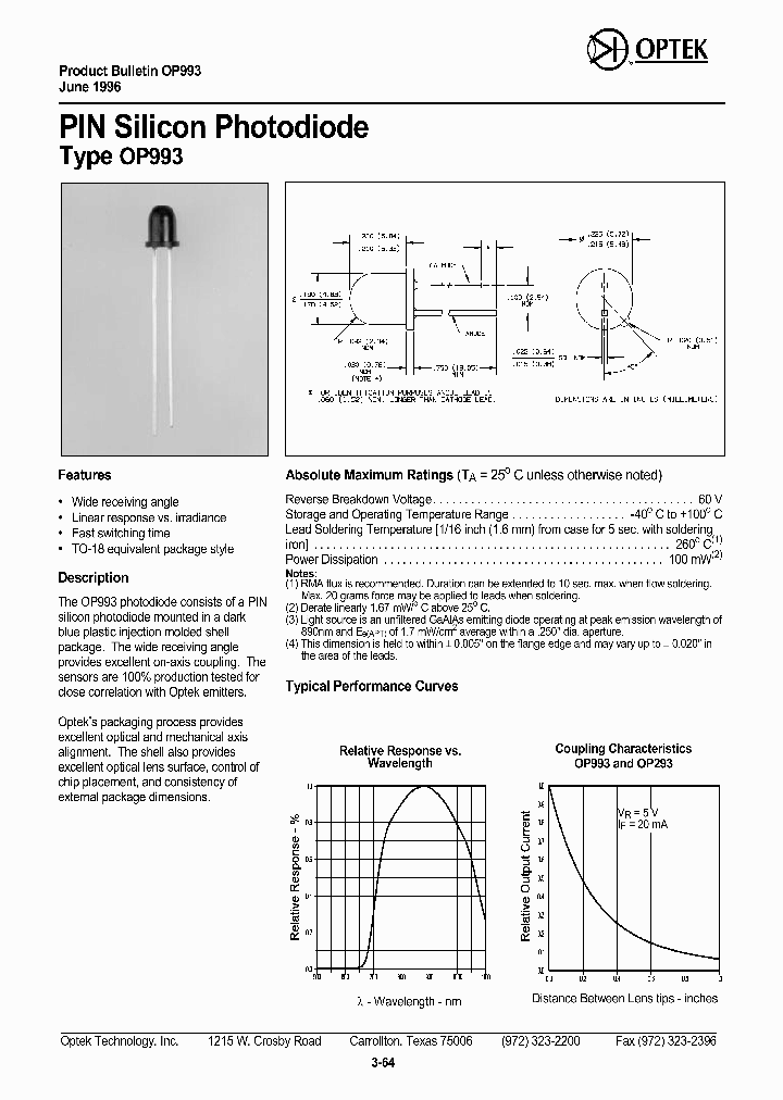 OP993_350620.PDF Datasheet