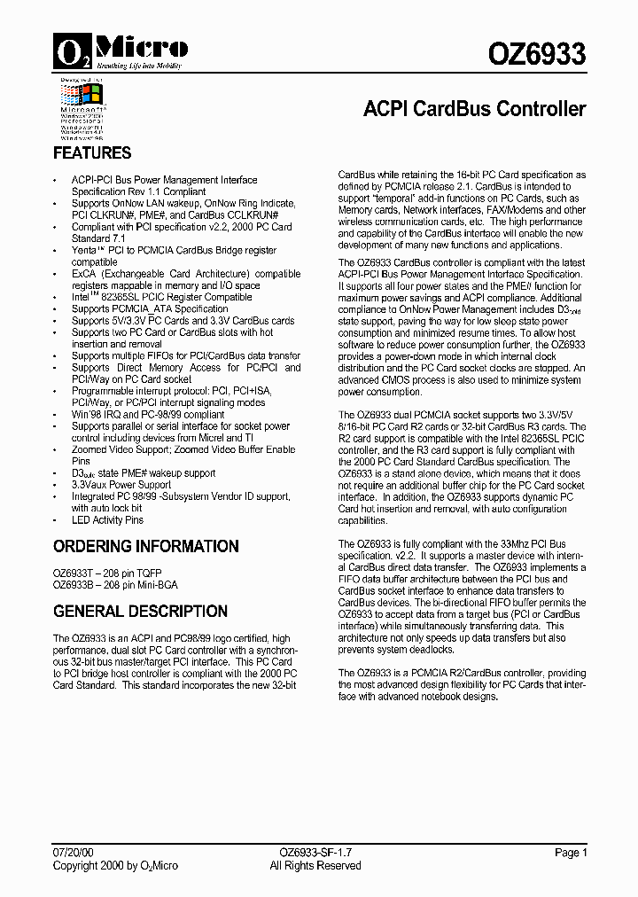 OZ6933_259312.PDF Datasheet