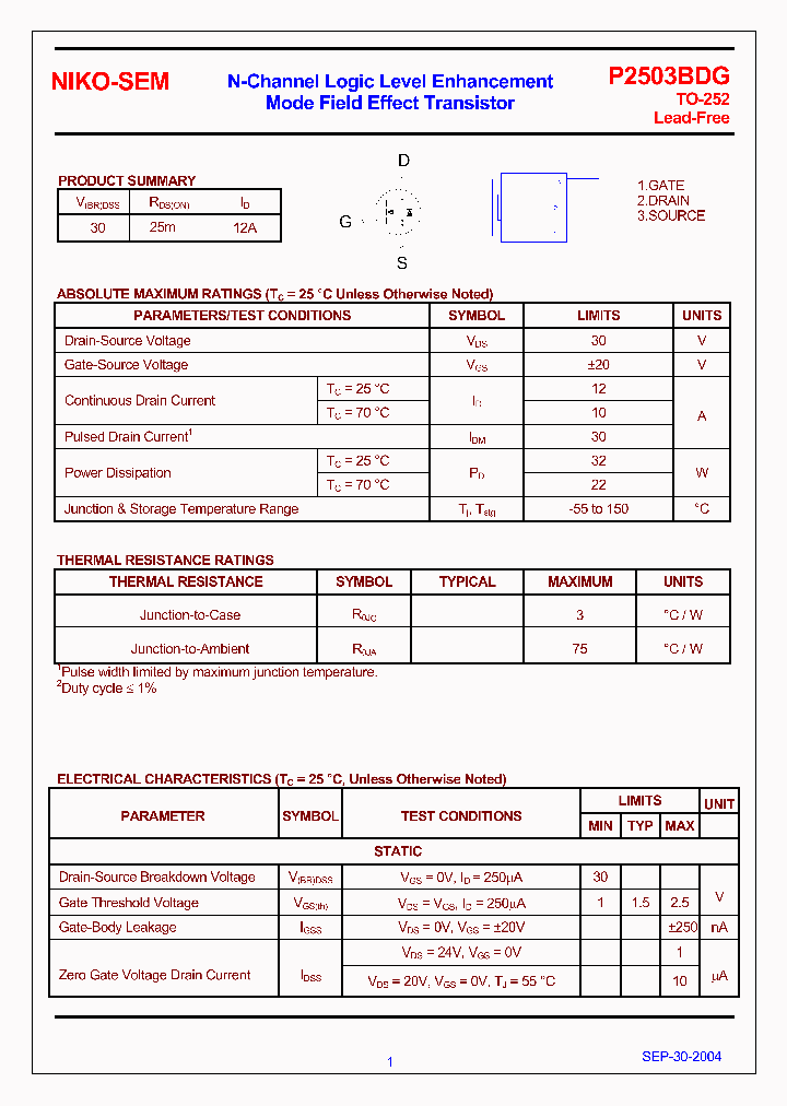 P2503BDG_325038.PDF Datasheet