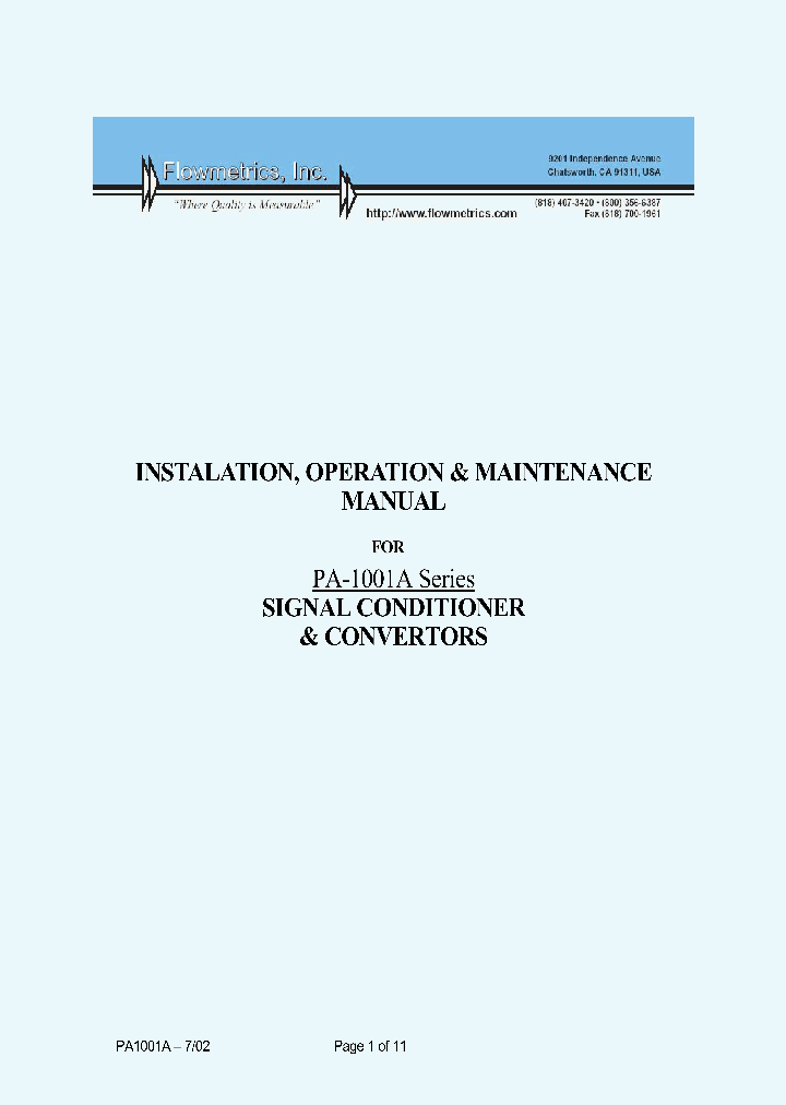 PA-1001A1B_323841.PDF Datasheet
