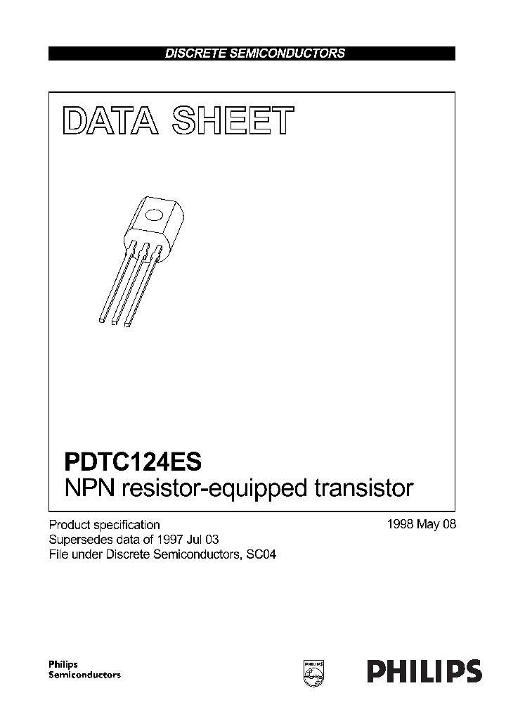PDTC124ES_24748.PDF Datasheet
