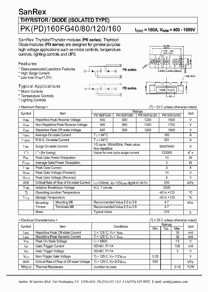 PK160FG160_325484.PDF Datasheet