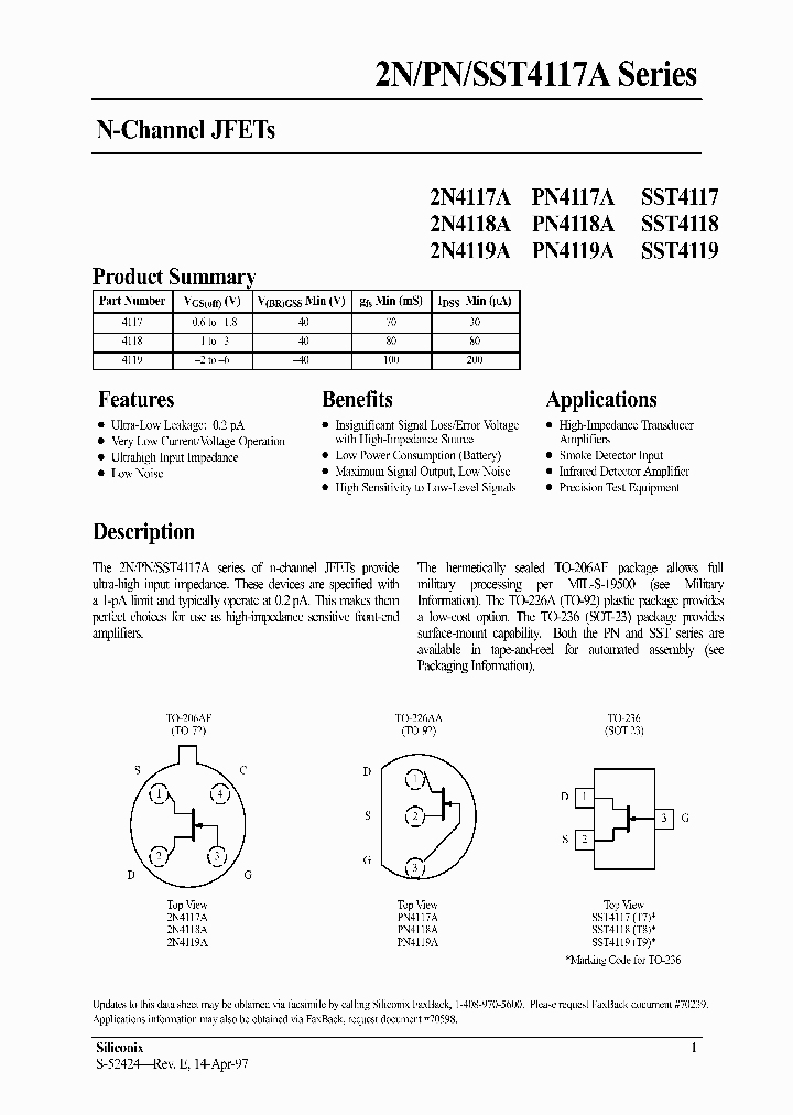 SST4117_308047.PDF Datasheet