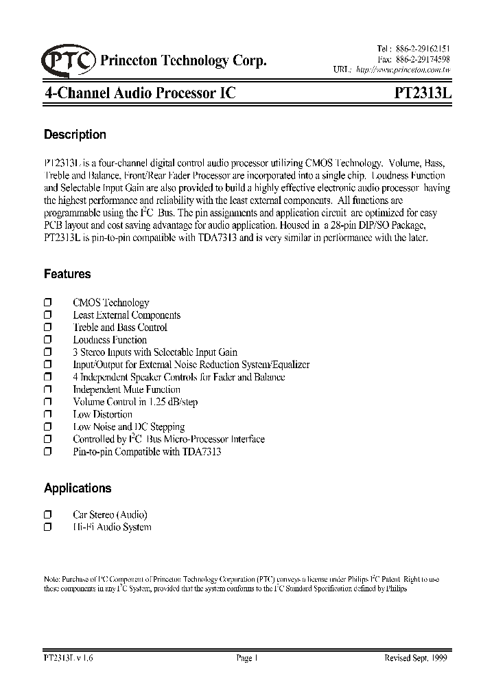 PT2313L_185089.PDF Datasheet