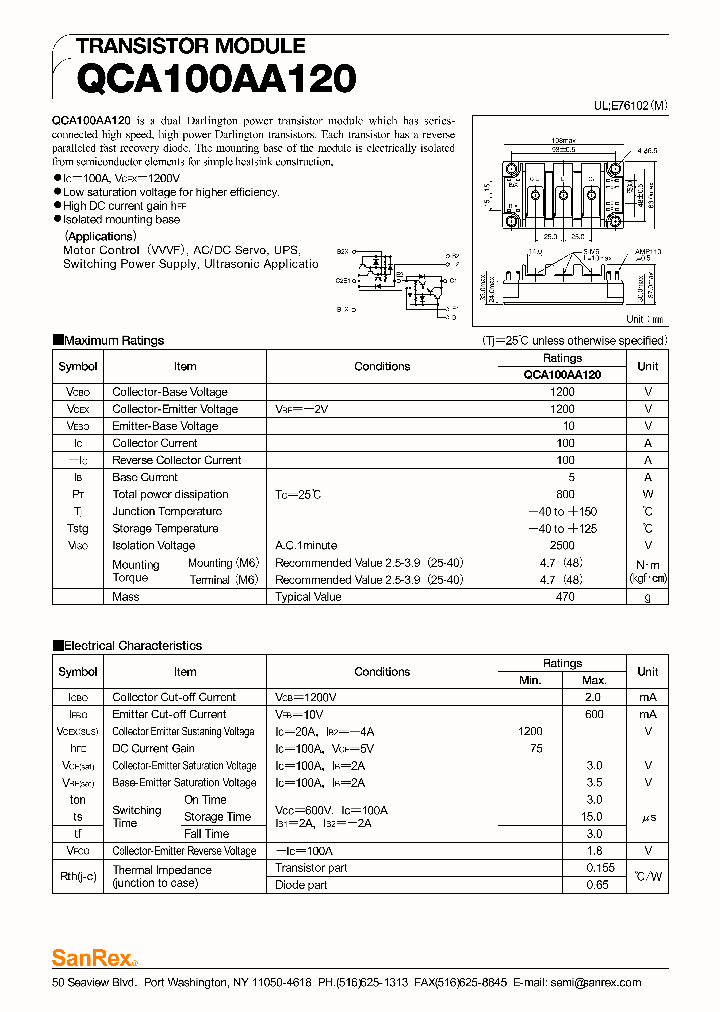 QCA100AA120_366248.PDF Datasheet