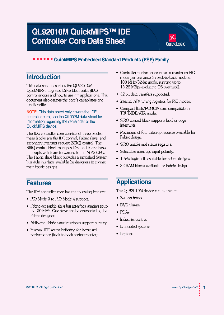 QL92010M_364401.PDF Datasheet