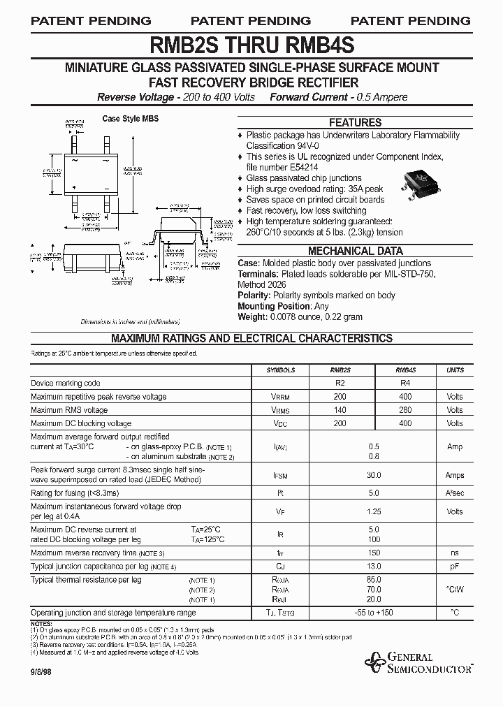 RMB4S_184617.PDF Datasheet