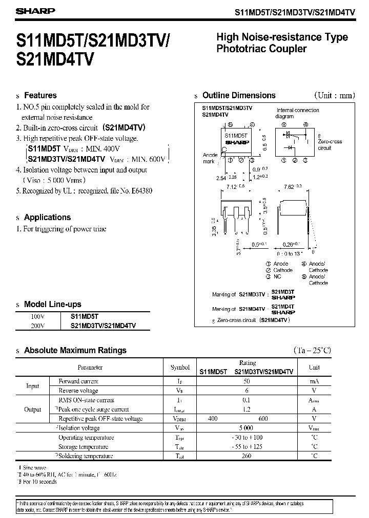 S11MD5T_99966.PDF Datasheet