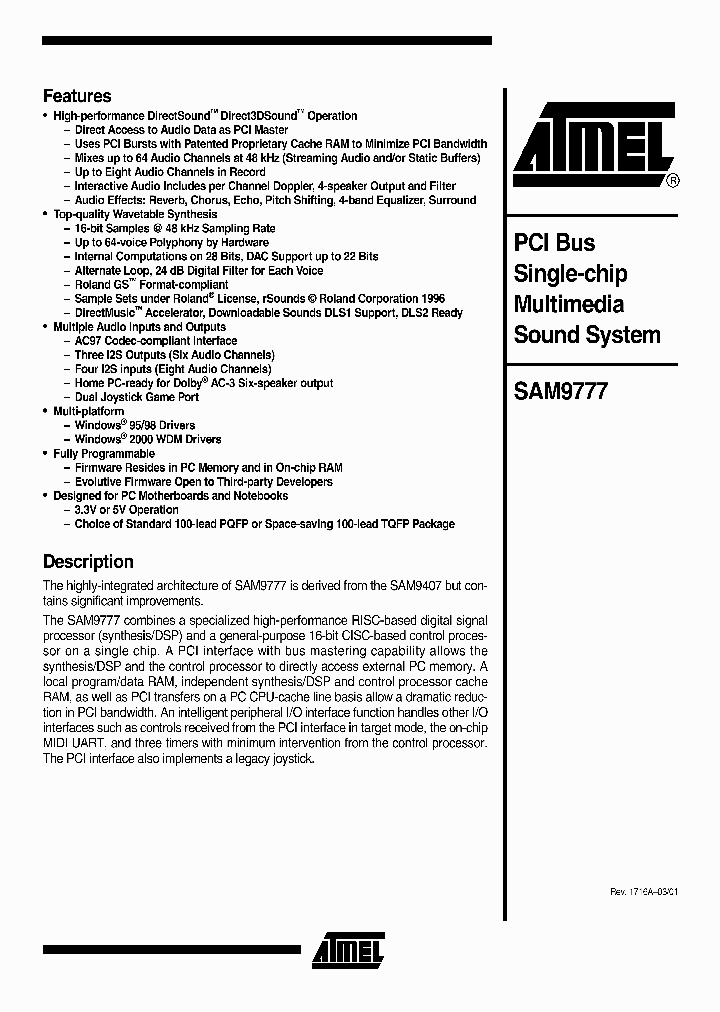 SAM9777NBSP_345142.PDF Datasheet