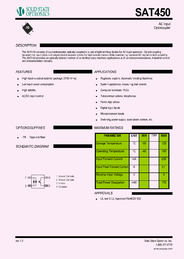 SAT450_309508.PDF Datasheet