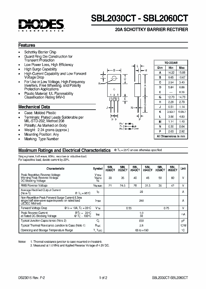 SBL2045CT_11229.PDF Datasheet