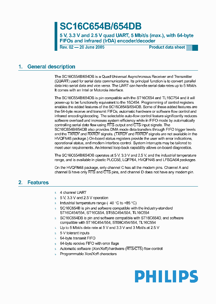 SC16C654DBIB64_338410.PDF Datasheet