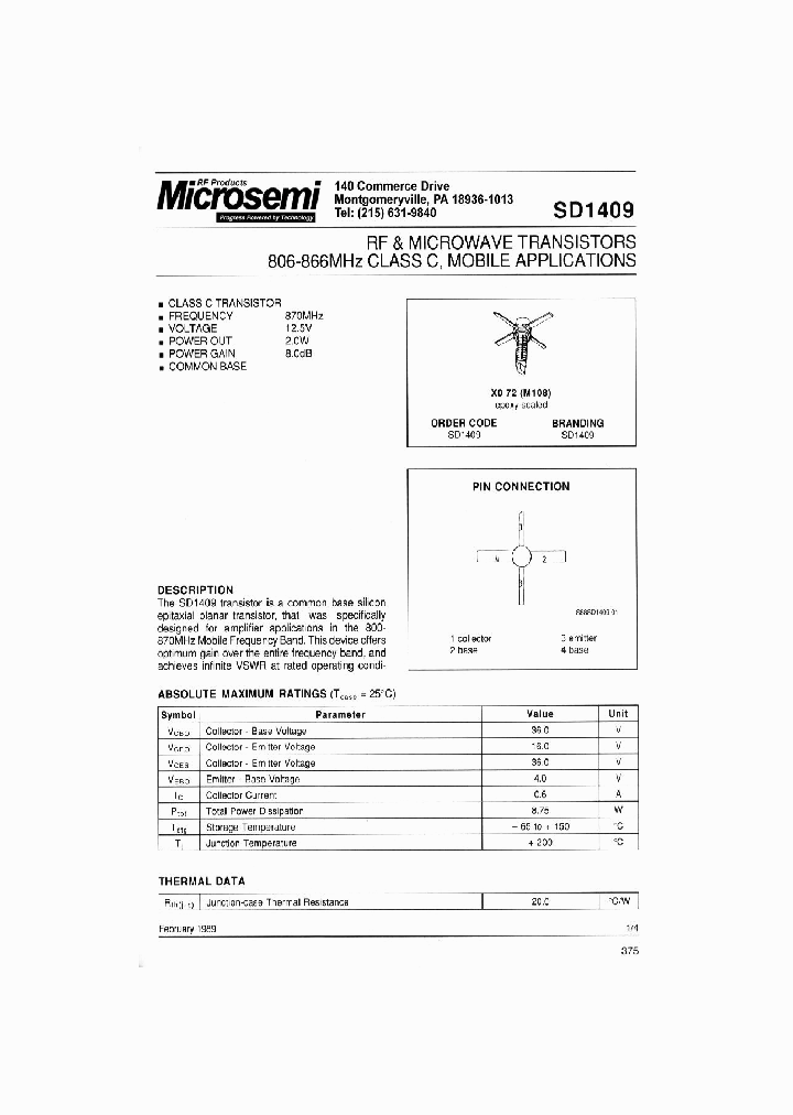 SD1409_306365.PDF Datasheet