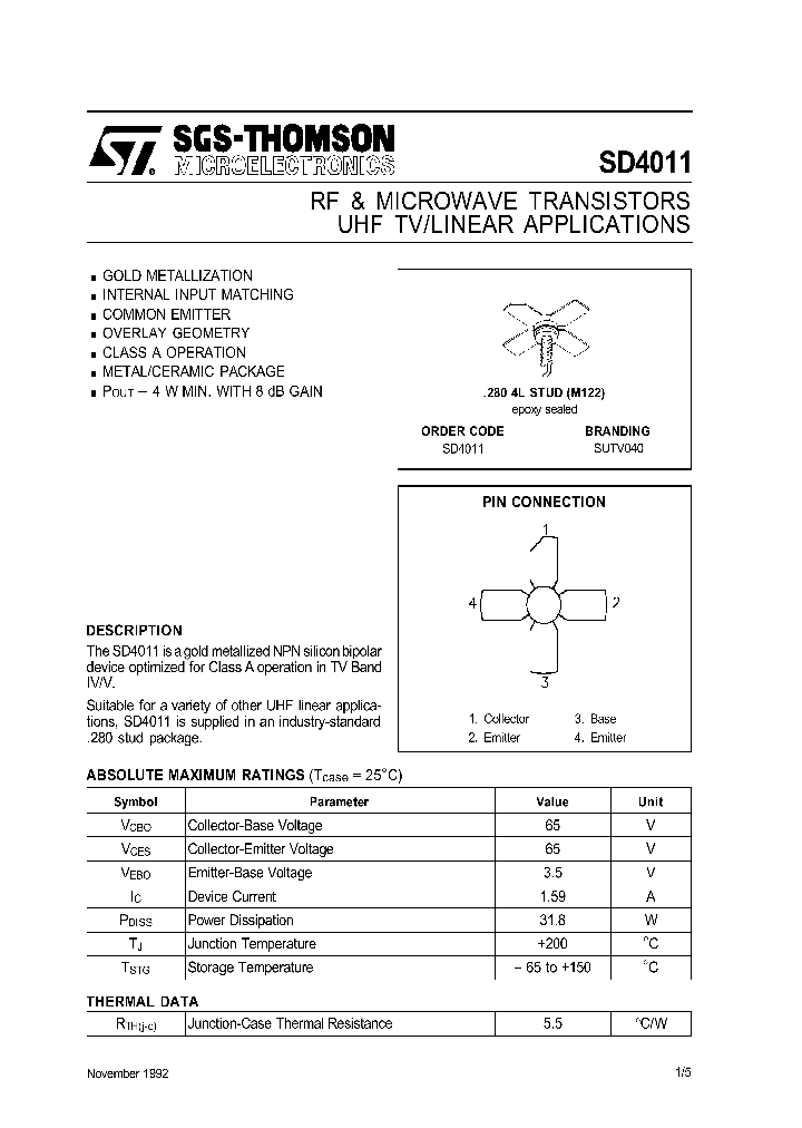 SD4011_321061.PDF Datasheet
