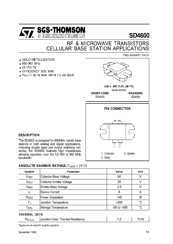 SD4600_364953.PDF Datasheet